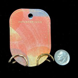 Earrings - gold finish post.